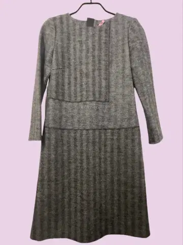 [ 새상품급 ] 미라숀 그레이 원피스 사이즈 40 울 혼방