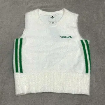 [ 새상품 ] 아디다스 플러피 니트 베스트 탱크탑 S