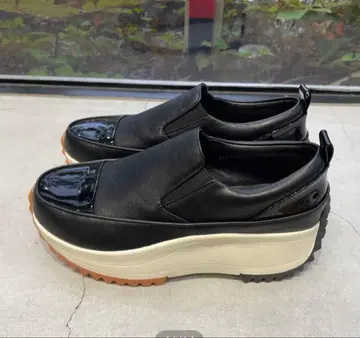 미사용 새상품 이시카와 라보 통굽 슬립온 24