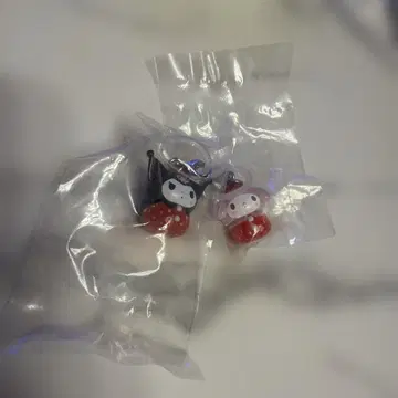 산리오 캐릭터즈 딸기 메지루시 액세서리 마이멜로디 쿠로미