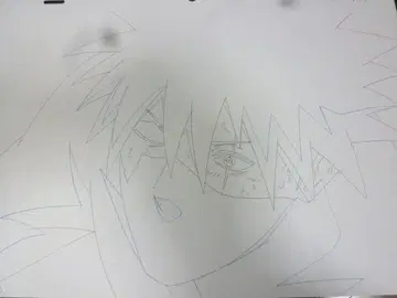 카카시 A4 직필 등 레이아웃/원화/수정/동영상 나루토 NARUTO