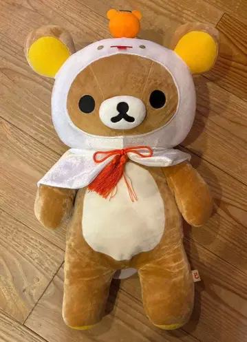 리락쿠마 봉제 인형 약 60cm 망토 포함