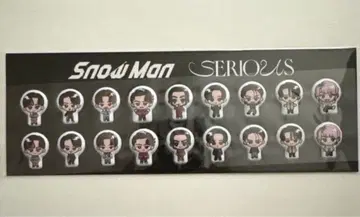 Snow Man SERIOUS 혜택 씰