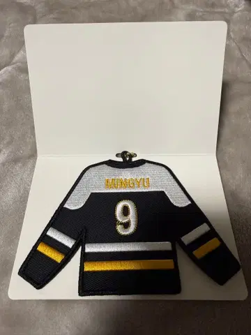 SEVENTEEN 민규 HOME 2025 와펜 키링