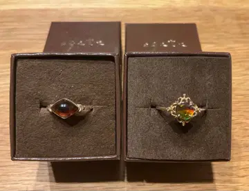 agete 반지 2개 세트