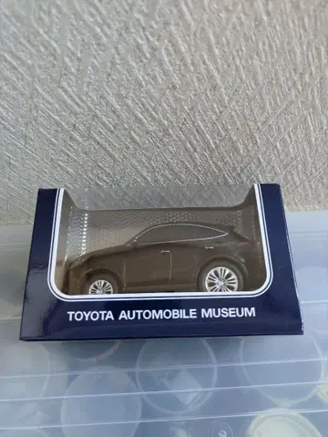 도요타 하리어 프레셔스 블랙 펄 도요타 박물관 풀백카 미니카