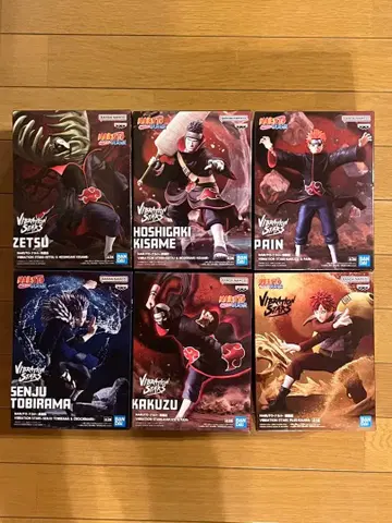 NARUTO 미사용 피규어 세트 6개