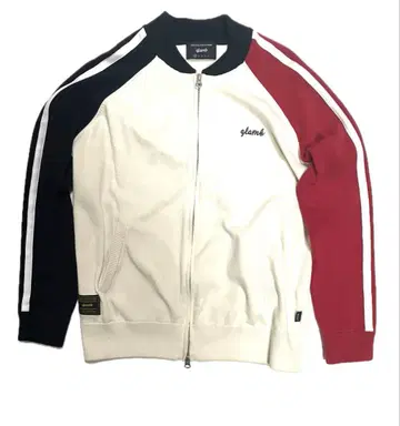 글램 저지 화이트/블랙/레드