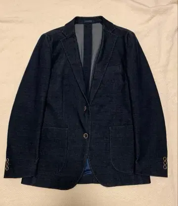 네이비 데님풍 자켓