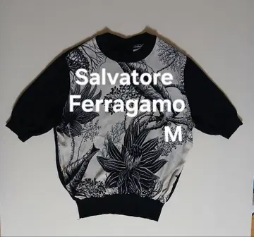 Salvatore Ferragamo 꽃무늬 스웨터 M