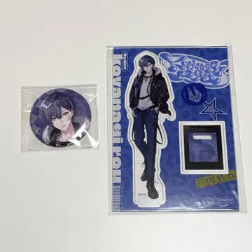 iCouleur 코야나기 로우 아크릴 스탠드 캔뱃지 세트