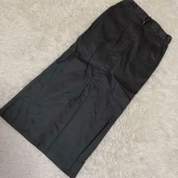 IENA 타이트 롱 스커트 차콜 34 오피스 슬릿