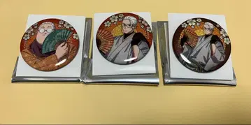 크랙스 사카모토 데이즈 트레이딩 글리터 캔뱃지 3개 세트