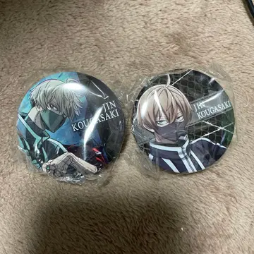 복숭아 연희 Kougasaki Jin 캔뱃지 2개 세트