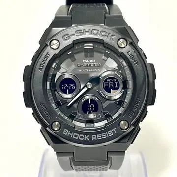 새상품급 G-SHOCK GST-W300G 전파 솔라 손목시계 블랙