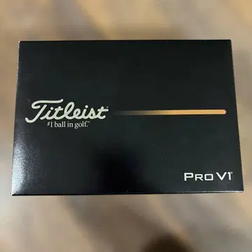 새상품 미사용 Titleist Pro V1 골프공 12개입