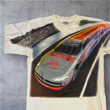 337 90s DODGE Test Team 티셔츠 USA제