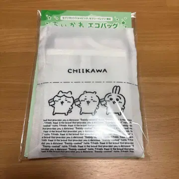 치이카와 (먼작귀) 레지봉투풍 에코백 세븐 한정판 미개봉품