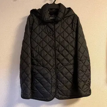 골든 베어 퀼팅 자켓 블랙