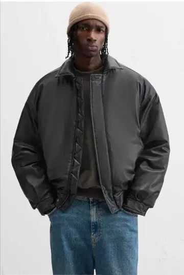 ZARA 가죽 자켓 XL