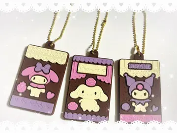 캐릭터 바키 산리오 키링 3개 세트!!