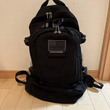 (Used) CAMP7 블랙 백팩