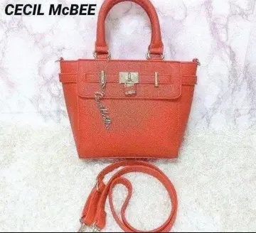 [마지막 1개] 세실 맥비 2WAY 숄더백 핸드백 레드