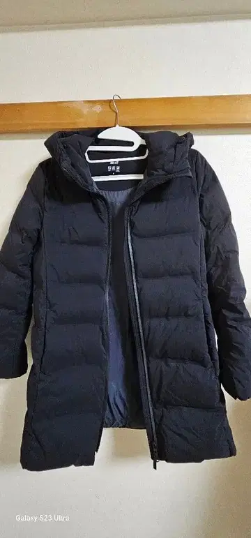 UNIQLO 심리스 다운 롱 코트 여성용