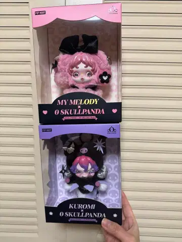 [정품] POP MART 마이멜로디 & 쿠로미 x SKULLPANDA