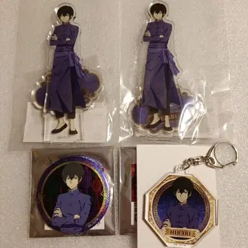 가정교사 히트맨 리본 리본 히바리 쿄야 아크릴 스탠드 아크릴 키링 캔뱃지