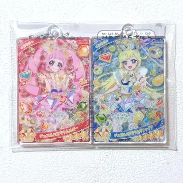 1 아이프리 남코 한정판 아크릴 카드 키링 바즈리움 히마리 미츠키