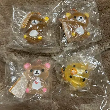 리락쿠마 푸니푸니 마스코트 키체인