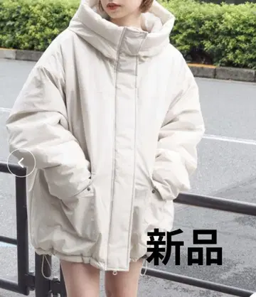 tiptop 충전솜 몬스터 후드 블루종