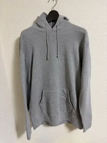 LW05 원통형 짜임 풀오버 후디 그레이 XXL 루프 휠러