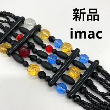 [ 정가 12100엔 ] 이맥 컬러풀 팔찌 멀티 컬러