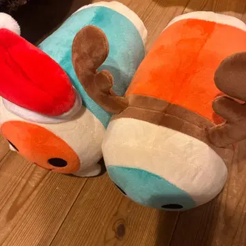 태고의 달인 모후굿토 봉제 인형 크리스마스다 돈! 2종 세트