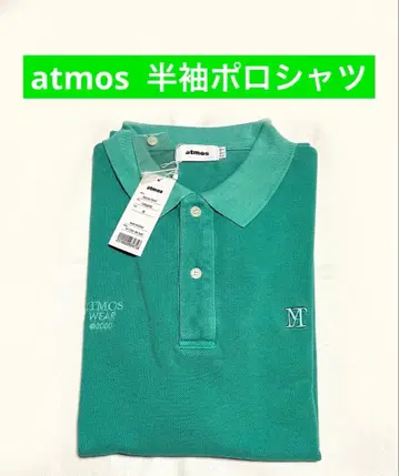 atmos 아토모스 남성용 반팔 피케 셔츠 사이즈 M
