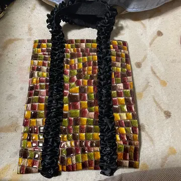 ATAO 타일풍 토트백 멀티 컬러