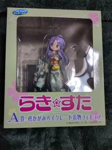 러키스타 A상 히이라기 카가미 하이그레이드 기모노 피규어