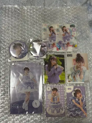 FRUITSZIPPER 나카가와 루나 스키 복권 세트