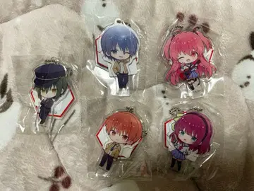 AngelBeats! 가챠가챠 가샤폰 아크릴 스탠드 키링