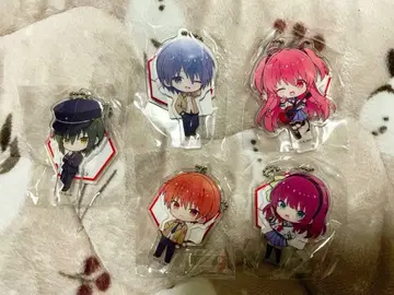 AngelBeats! 가챠가챠 가샤폰 아크릴 스탠드 키링