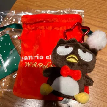 한국 한정판 산리오 팝업 바츠마루 복조리 키링