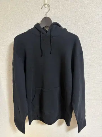 LW05 통돌이 편직 풀오버 후디 블랙