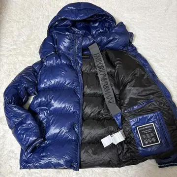 [ 엠포리오 아르마니 ] 다운 자켓 2way 46 블루 다운 80%