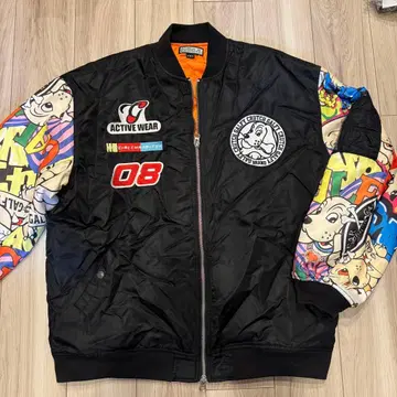 [새상품급] GALFY MA-1 자켓 블랙