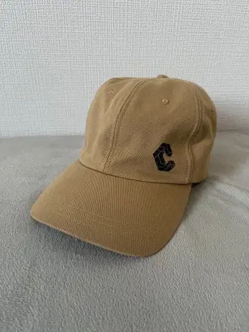 CRONOS 베이지 C 로고 캡