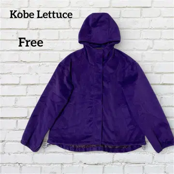 고베 레타스 후드 부착 숏코트 퍼플 ( F ) 안감 부착 겨울 아우터