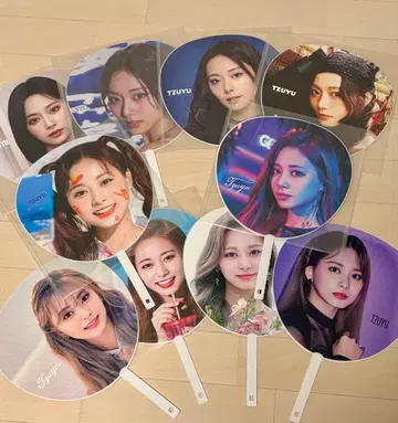 TWICE 쯔위 부채 10개 묶음 판매