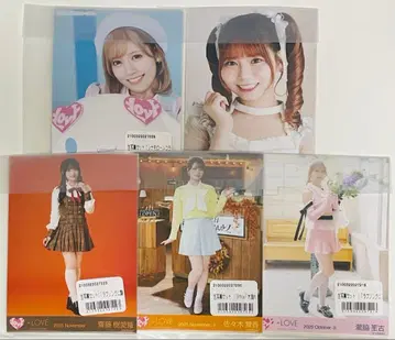 이코라부 생사진 미개봉 5팩